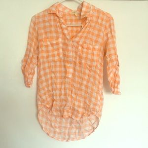 Cloth & Stone Plaid Popover